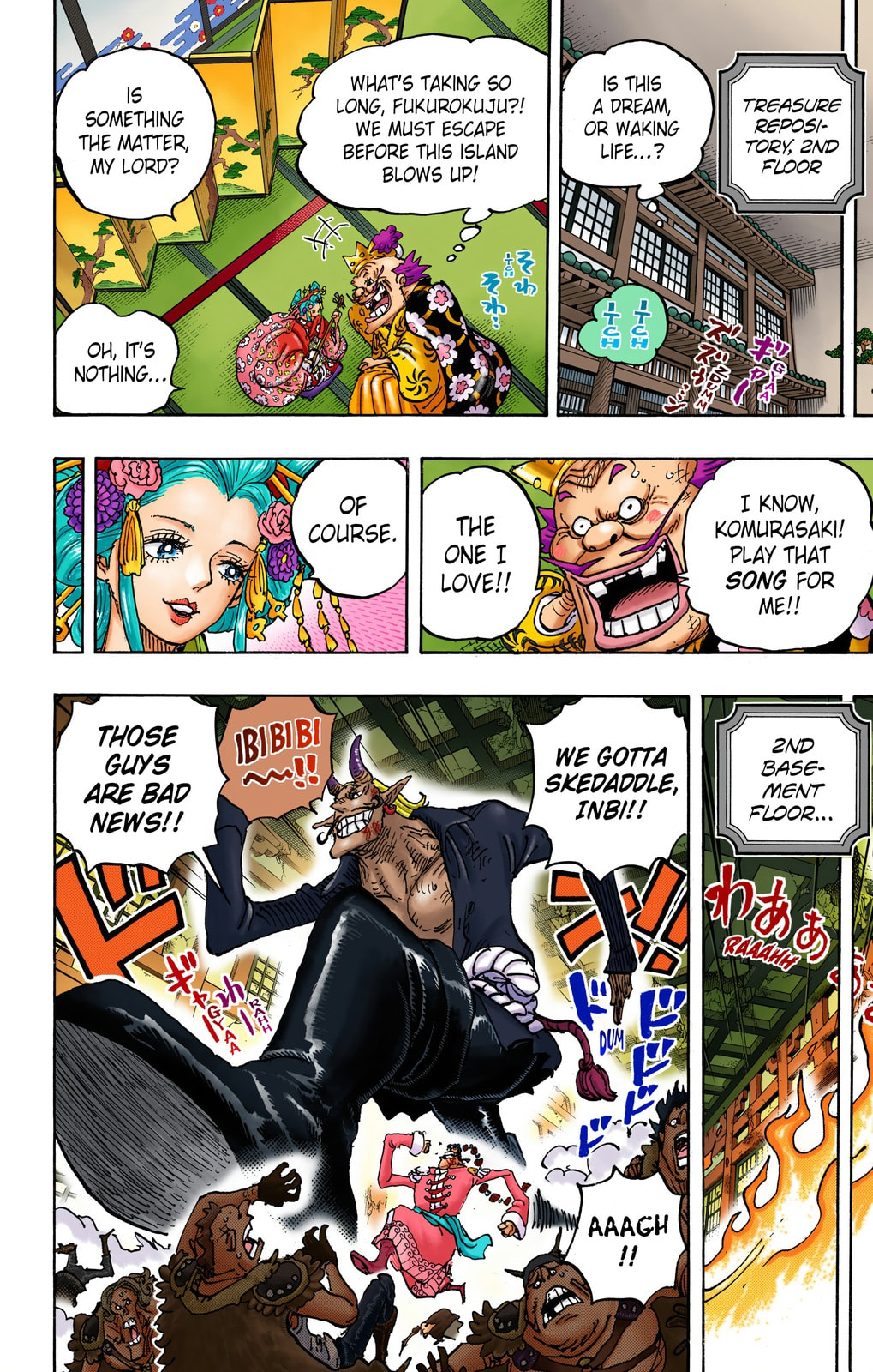 One Piece Digital Colored Chapter 1036 image 13